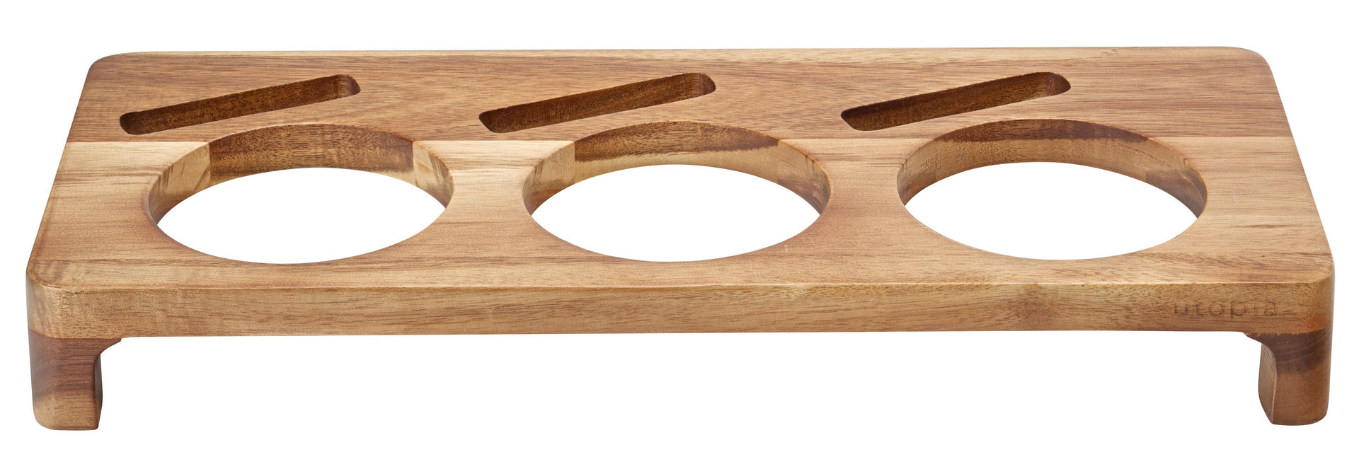 Acacia Presentation Stand 16.5 x 7